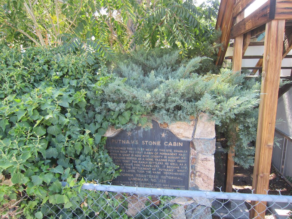 California Historical Marker #223 - Site of Putnam's Cabin by Fred Helfing