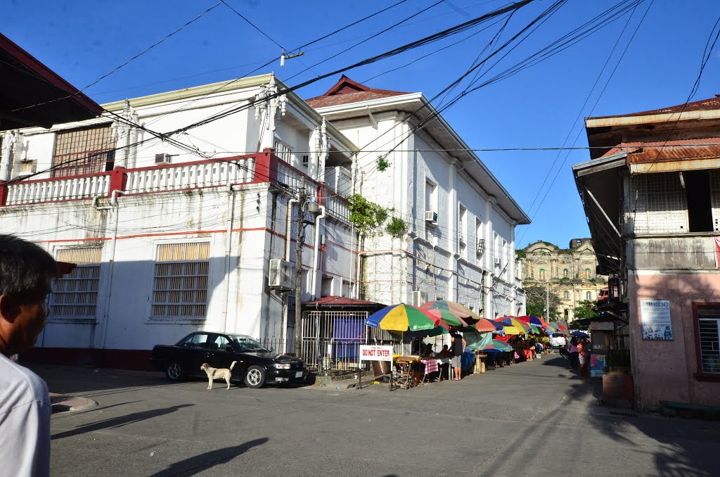 Back of the Municipal Hall of Taal by Cesar C. Cambay