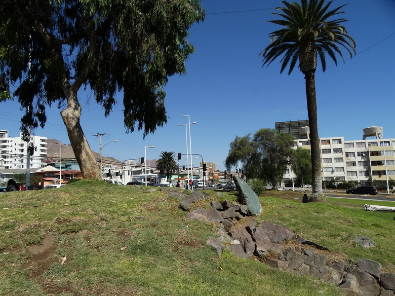 Cascada jardín japonés Antofagasta by Oscar Fernández C