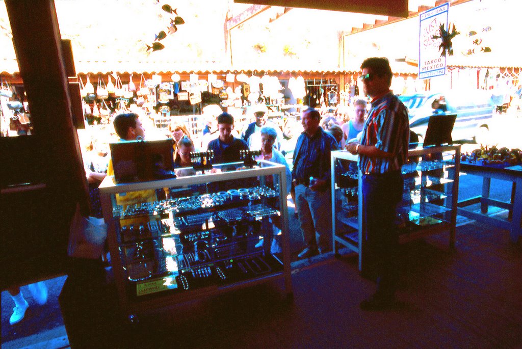 La Bufadora, Baja California, México. 1996 by Antonio Cristerna