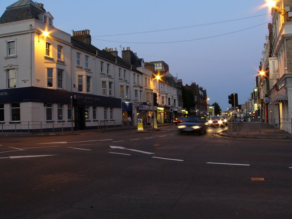 Church Road, Hove, looking towards Brighton by markobolwyn