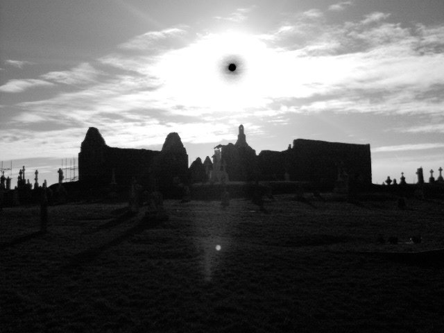 Clonmacnoise Spooky!! by James Corcoran