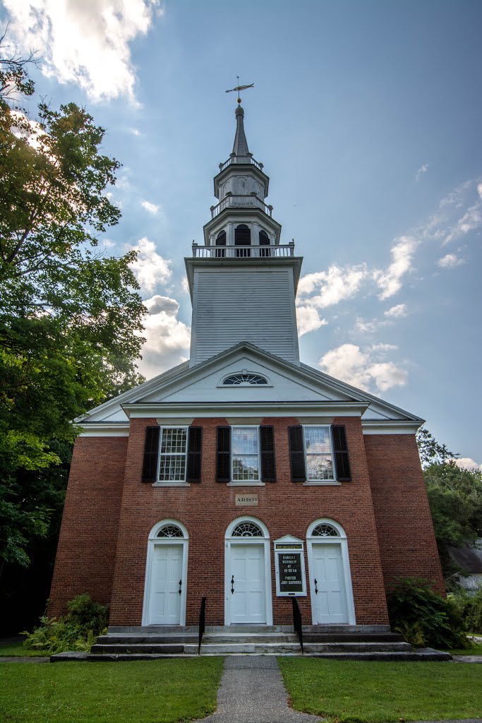 First Congregational Church, Sharon, Connecticut by Mark Klinchin