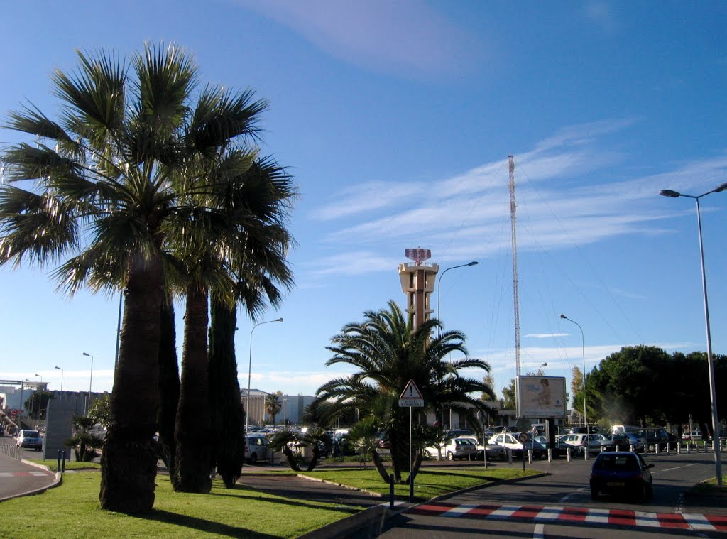 Airport Nice by antenna