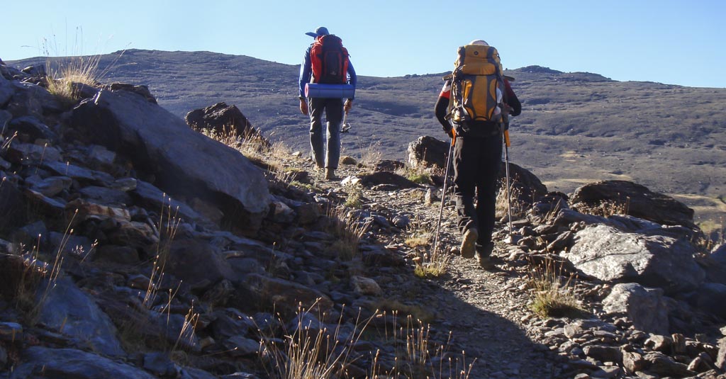 Hoya de la Mora desde el Refugio del Caballo. Sendero by Ignacio Diaz Triviño