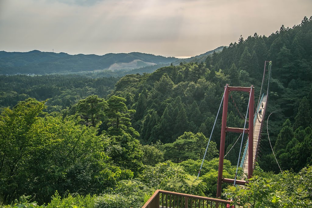 国上寺・千眼堂吊り橋　新潟県燕市 by 犬山にゃん太郎