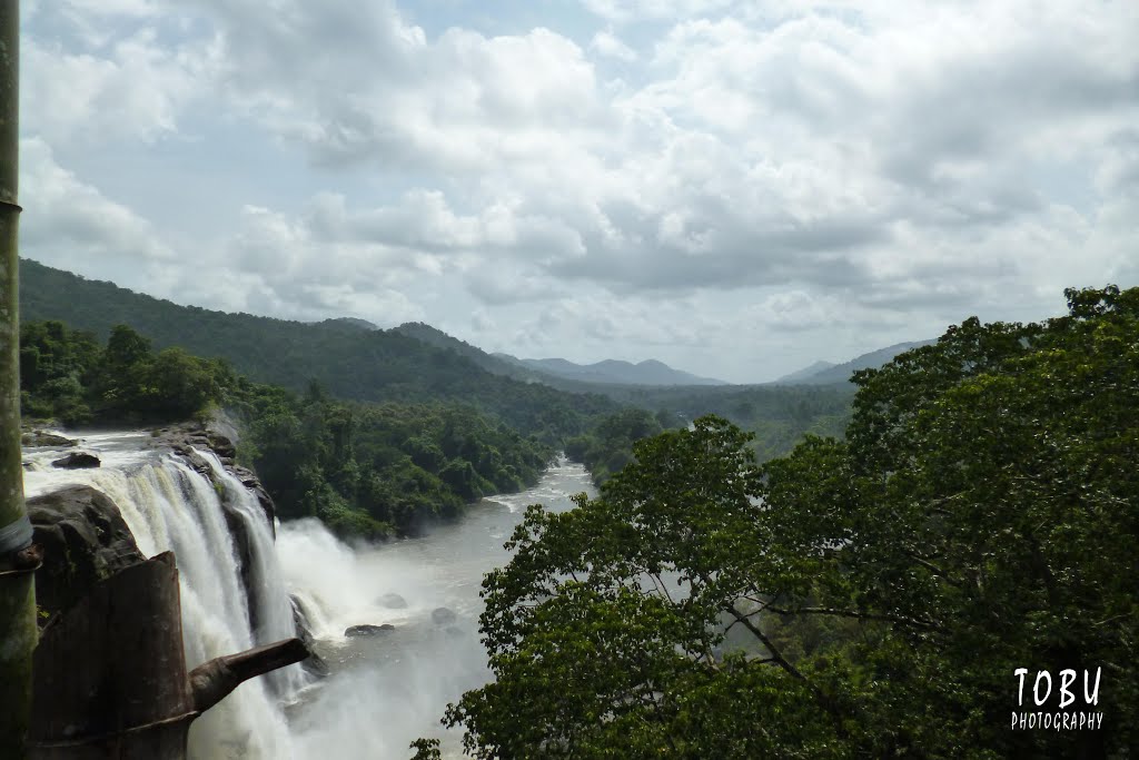 Athirappilly water falls, Thrissur by Tobu Jacob.T