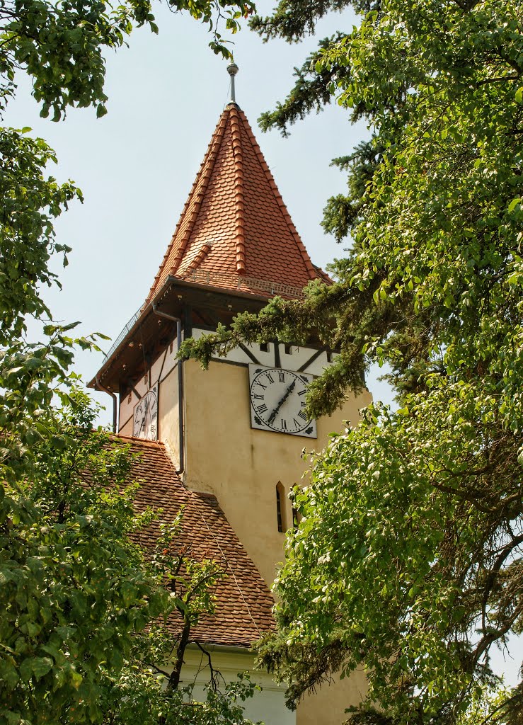 Kirchenburg in Michelsberg-Cisnadioara by Konny Wallner