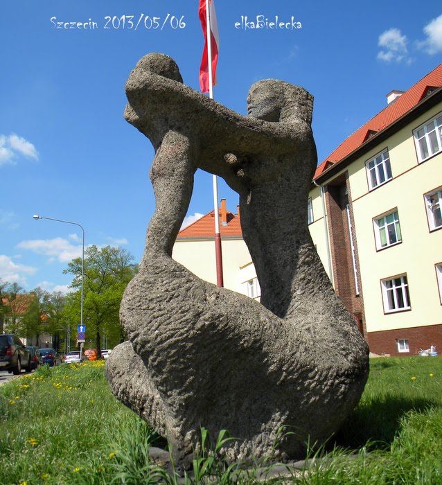 Polska-Szczecin RZEŹBA MACIERZYŃSTWO by caryca51