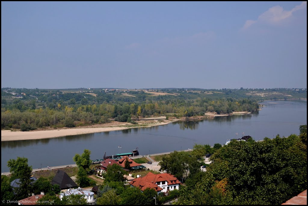 Kazimierz Dolny, rzeka Wisła by Dorota Ostrowska (fo…