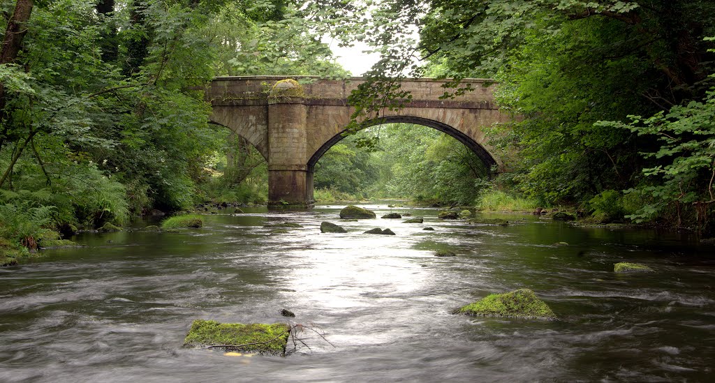 Yorkshire bridge from the river Derwent by Shy Talk