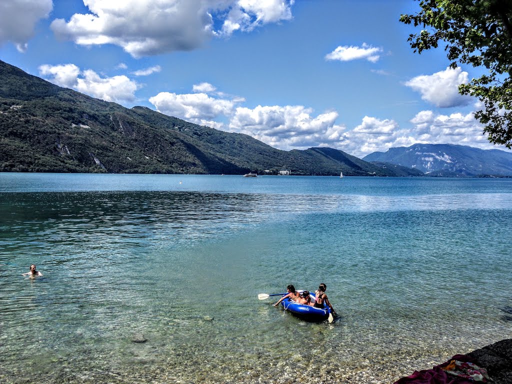 Le Lac du Bourget à St Innocent 5 by Matopée