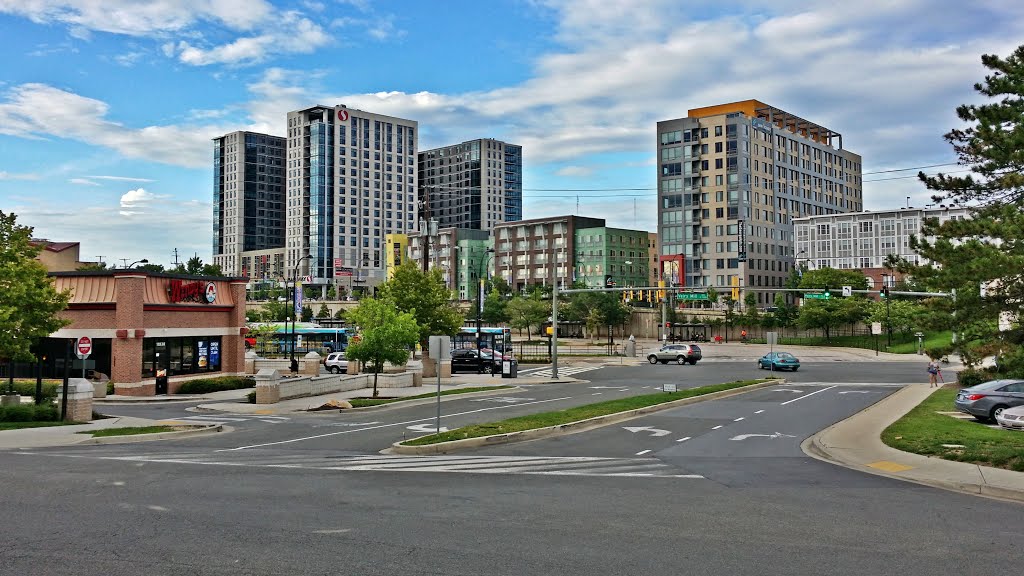 Skyline of Wheaton, Maryland by Ben Schumin