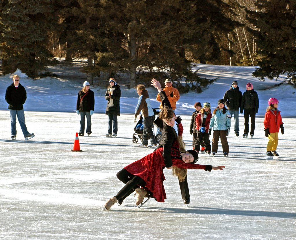 Ice dancing - Hawrelak Park - Edmonton, Alberta, Canada by Steamfitter_Tango (S…