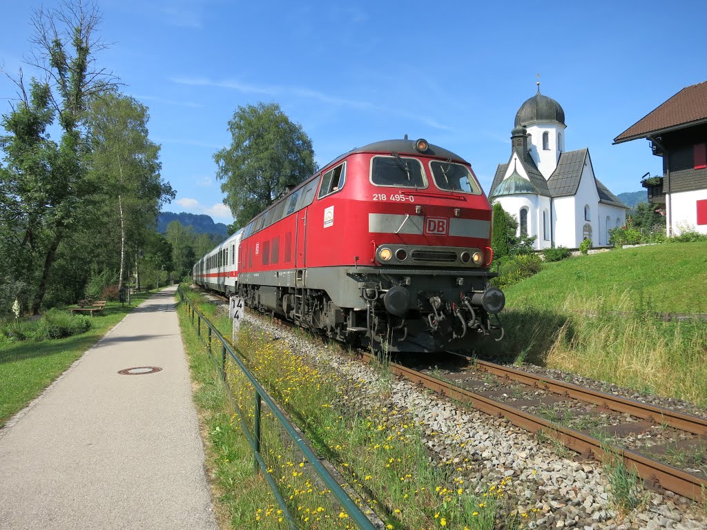 FOTOGALERIE ROLF ZIMS: 2015, Deutschland, Bayern, Intercity bei Fischen by Fotogalerie-Rolf-Zim…