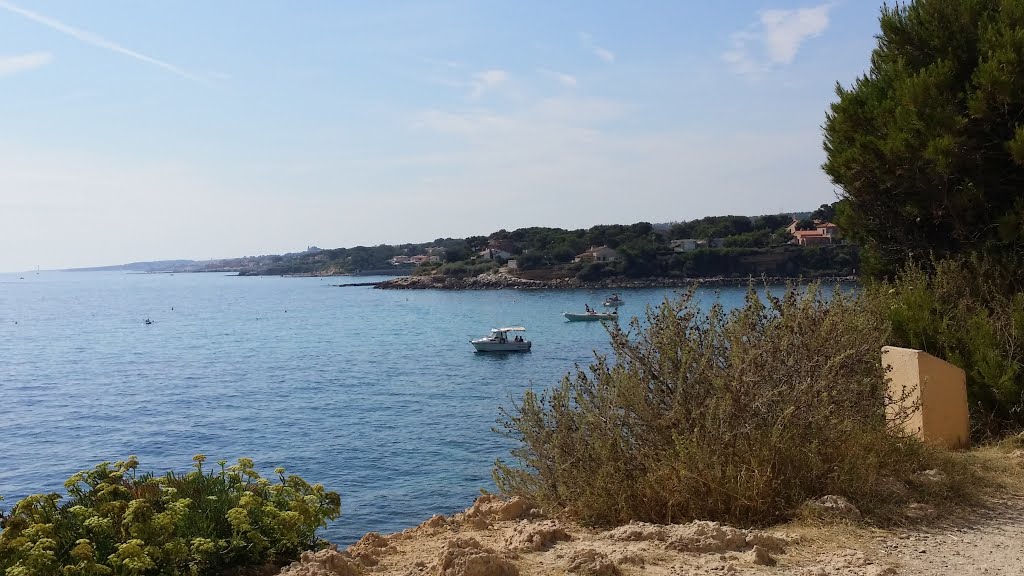 La corniche de Carry le Rouet by Sandrine T