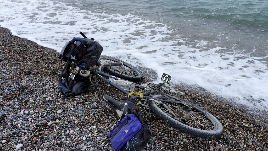 Mein Bike am Strand by wal+