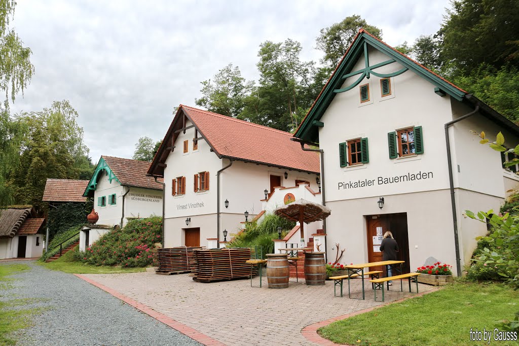 Moschendorf (Nagysároslak), Austria (Burgenland, trianoni békeszerződésig Vas vármegye) - Borospincék by Bazita Gausss