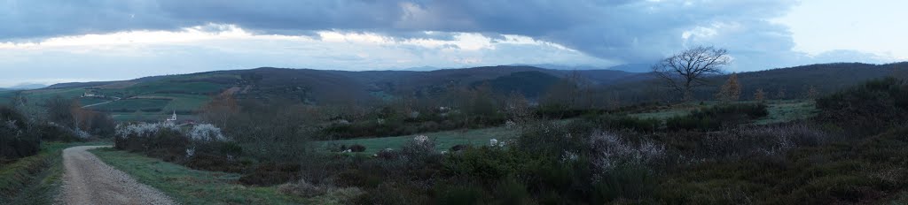 Sunrise on the Camino 1 by Stefan Bleekrode