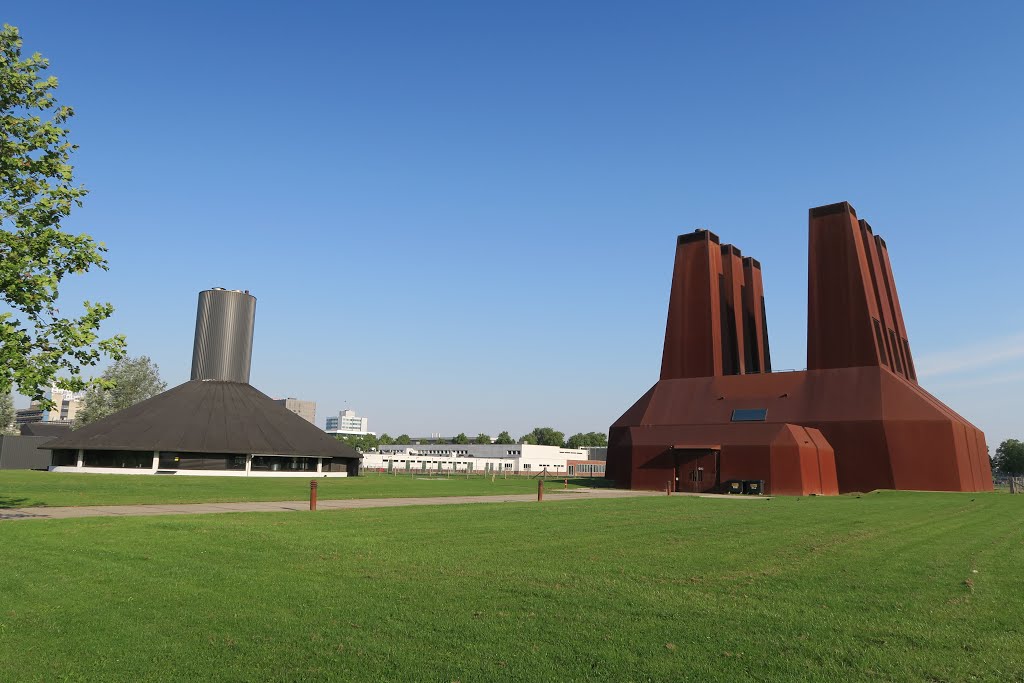 Warmtekrachtcentrale, Powerhouse, Utrecht University by Martin Klumper