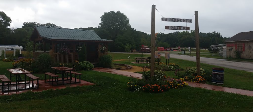 Ontario Welcome Center. by JB The Milker