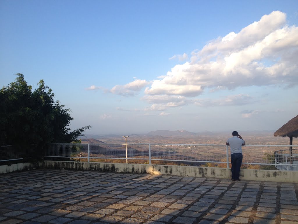 Vista desde o mirante da cidade de Luís Gomes, RN, Brasil by Dedé de Zé Luca