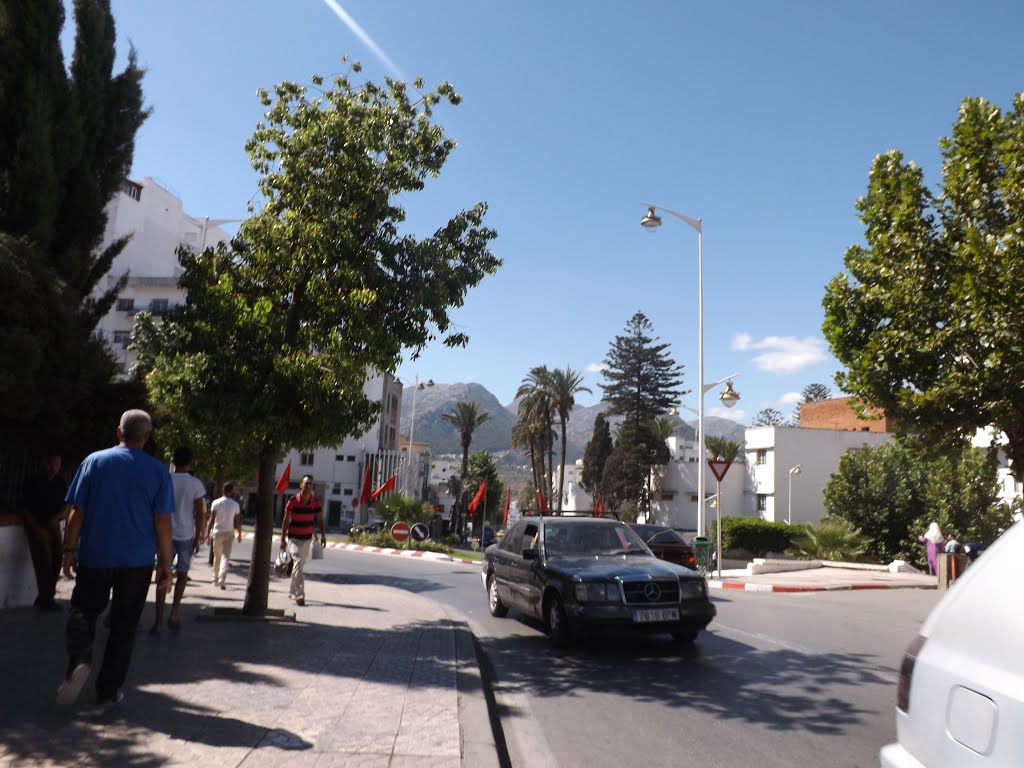 Tétouan: Avenue Jamiaa Al Arabia by Mhamed Zarkouane