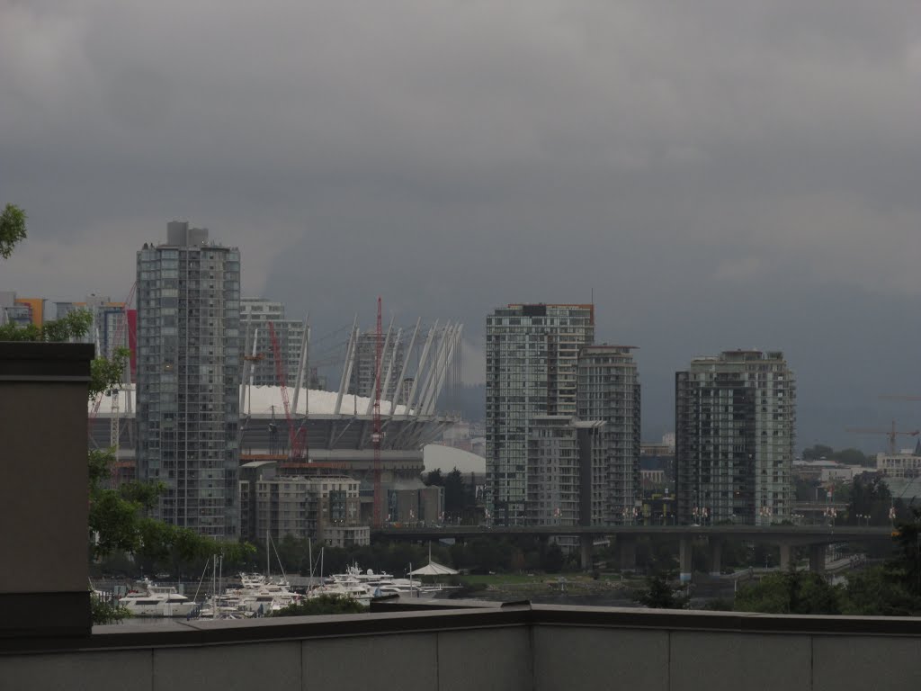 BC Place And Downtown Vancouver Jul '15 by David Cure-Hryciuk