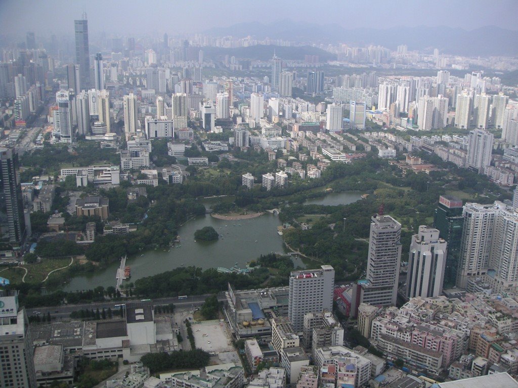 Shenzhen, view from Shun Hing Square by broste66