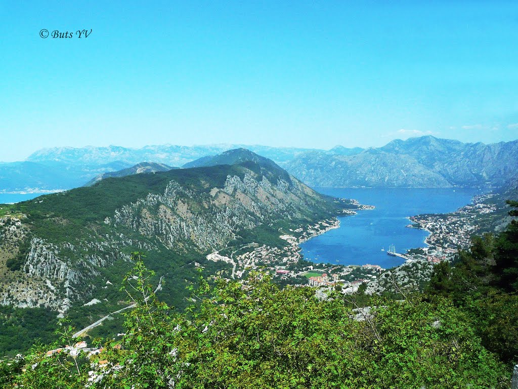 Вид на Которскую бухту View of the Kotor Bay by Buts Yuri