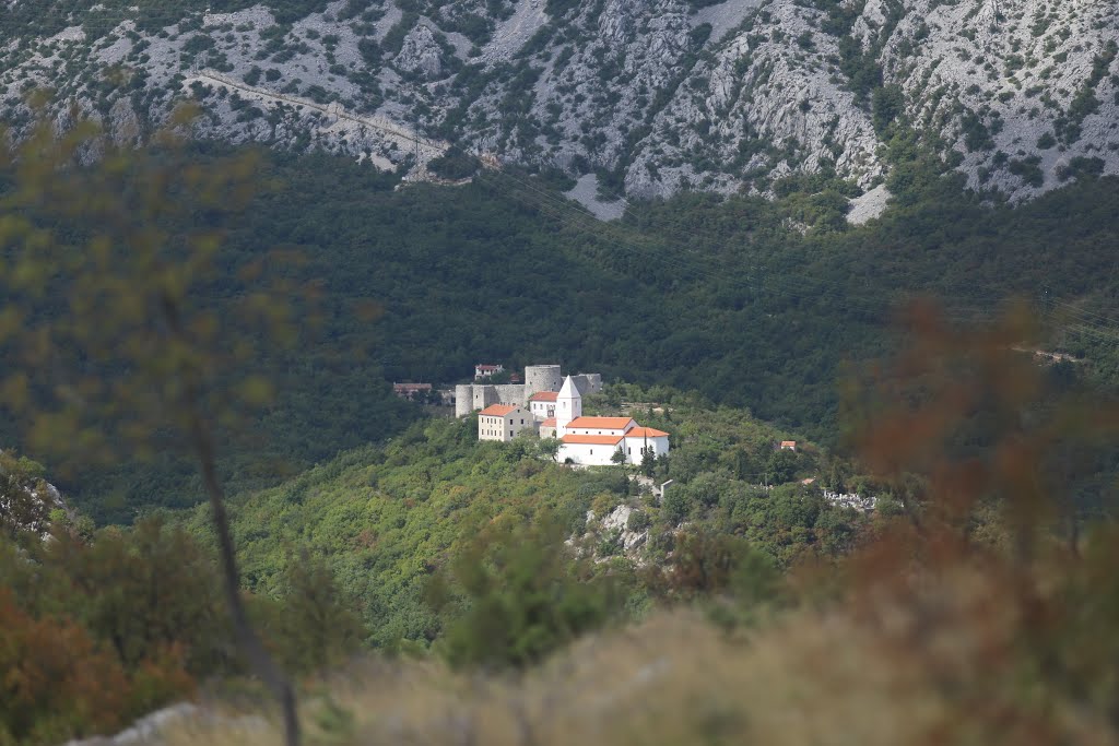 Drivenik castle and St. Dujam's parish church by Davor Petrinovic