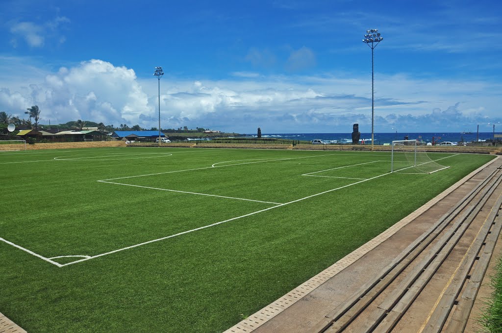 Soccer field by Mark Antunes