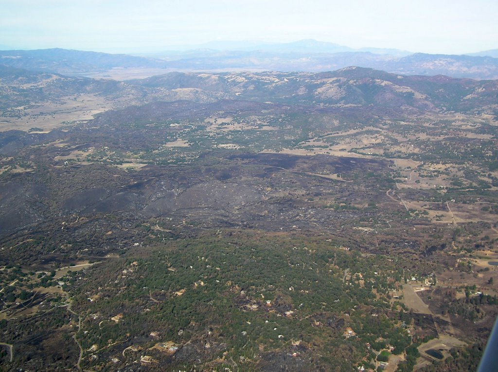 Fire Damage, Looking North, November 2003 by tim_farmer