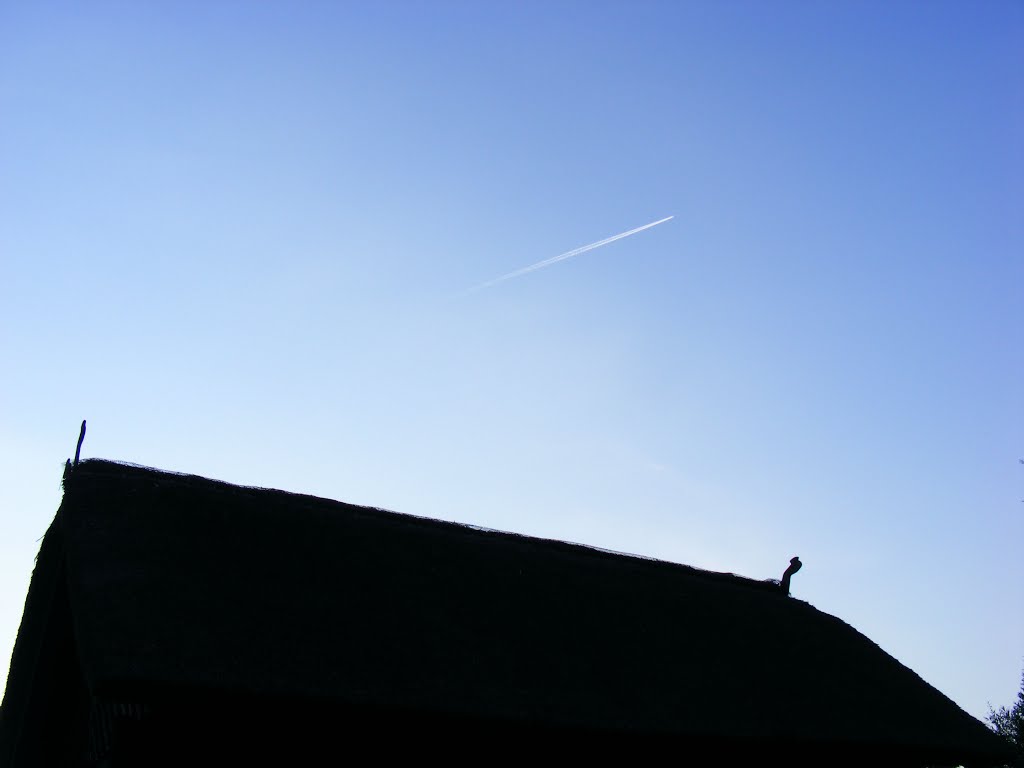 Schlepzig, Amt Unterspreewald, Niederlausitz. Himmel über dem Hafen. by velthurvik