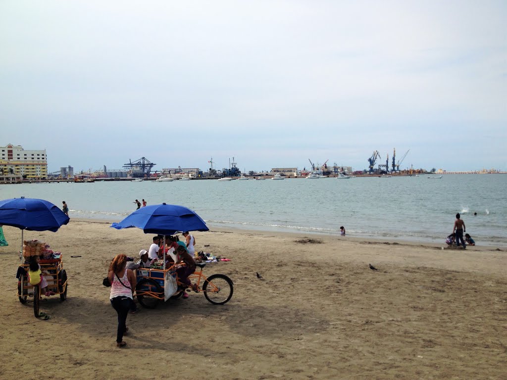 Playa Regatas, desde el Boulevard Manuel Ávila Camacho_ Hacia el Sureste_ Primavera 2015 by Fabio Zacarías-Socor…