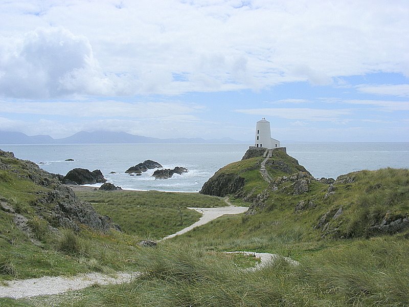 The lighthouse.... Llanddwyn Island by Whistlejacket