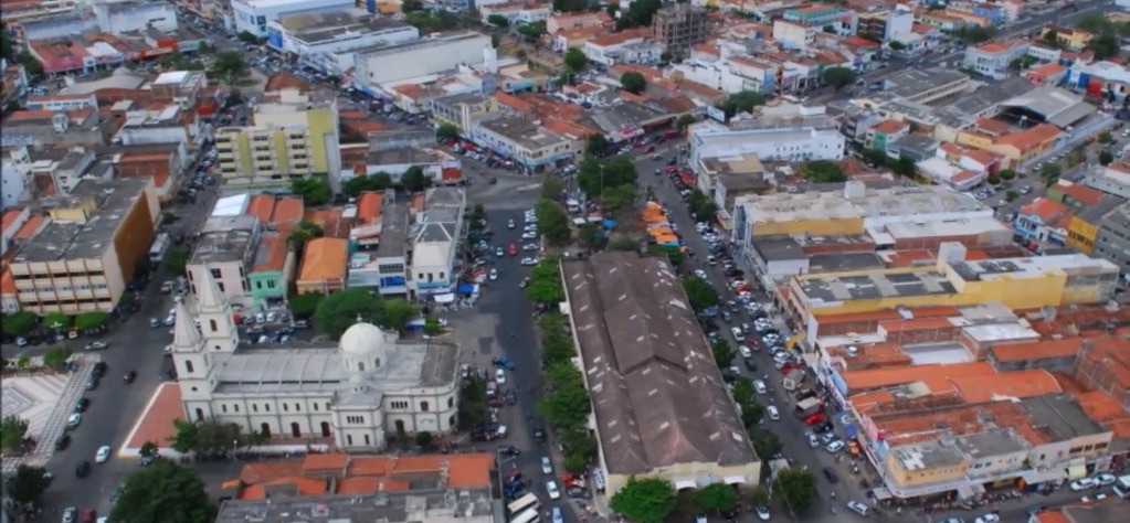 Vista aérea do centro de Mossoró RN by Dedé de Zé Luca