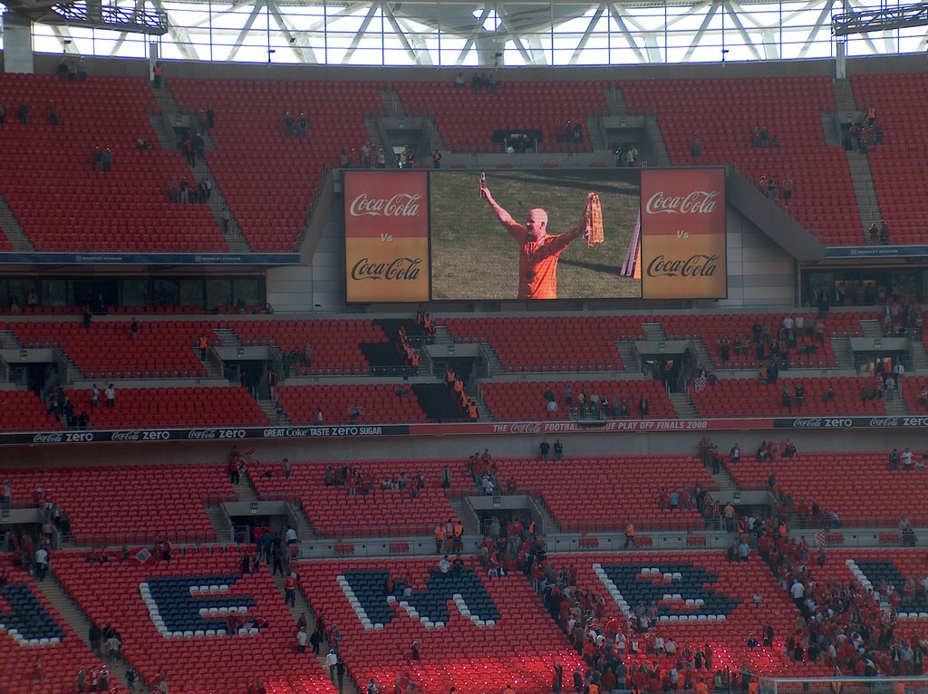 Wembley Stadium May 24th 2008 - Dean Windass (Hull City) by Neil in Sheffield UK