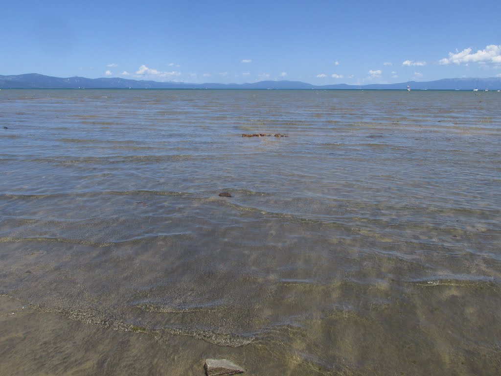 Tranquil Waves On Lake Tahoe, California Jul '15 by David Cure-Hryciuk