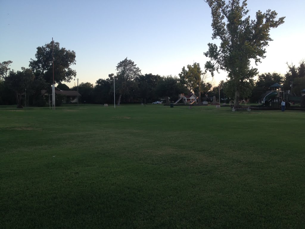 Town Park, Vernon, Texas by Curtis Conkey