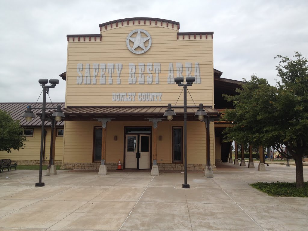 Donley County, Texas Rest Area by Curtis Conkey