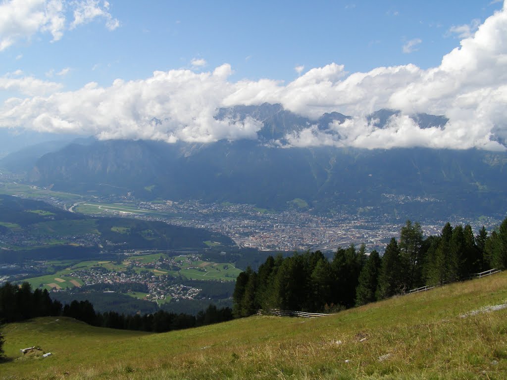 Pohľad na Innsbruck z Patscherkofelu ( View of Innsbruck from the Patscherkofel) - 27.7.2015 by Ľubo Sivák (SK)