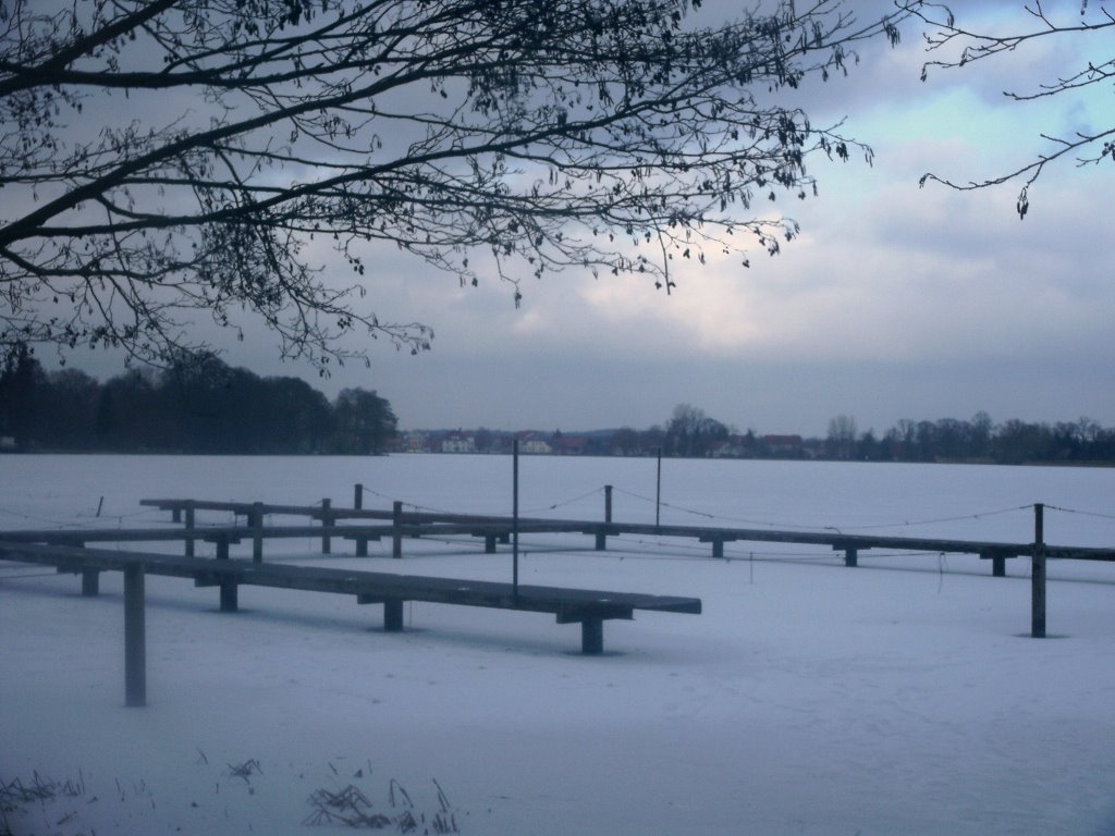 Bootssteg Mixdorfer Straße (Winter) by DK90