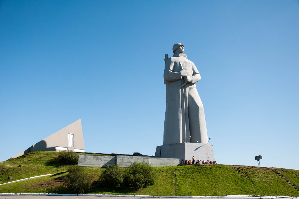 Мурманск. Мемориал Защитникам Советского Заполярья. Алёша by Людмила Гончарова