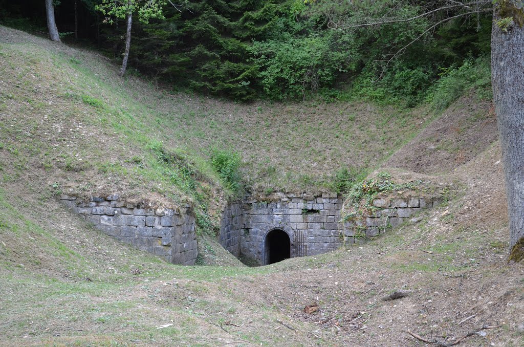 Dépôt de munitions 14/18, Fleury-devant-Douaumont, France by J-C Oslo