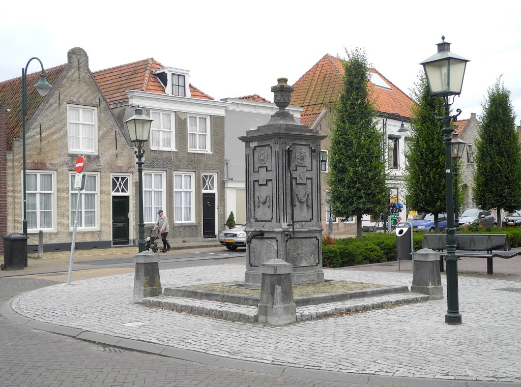 Sint Maartensdijk - Markt (3) by J.G. Nuijten