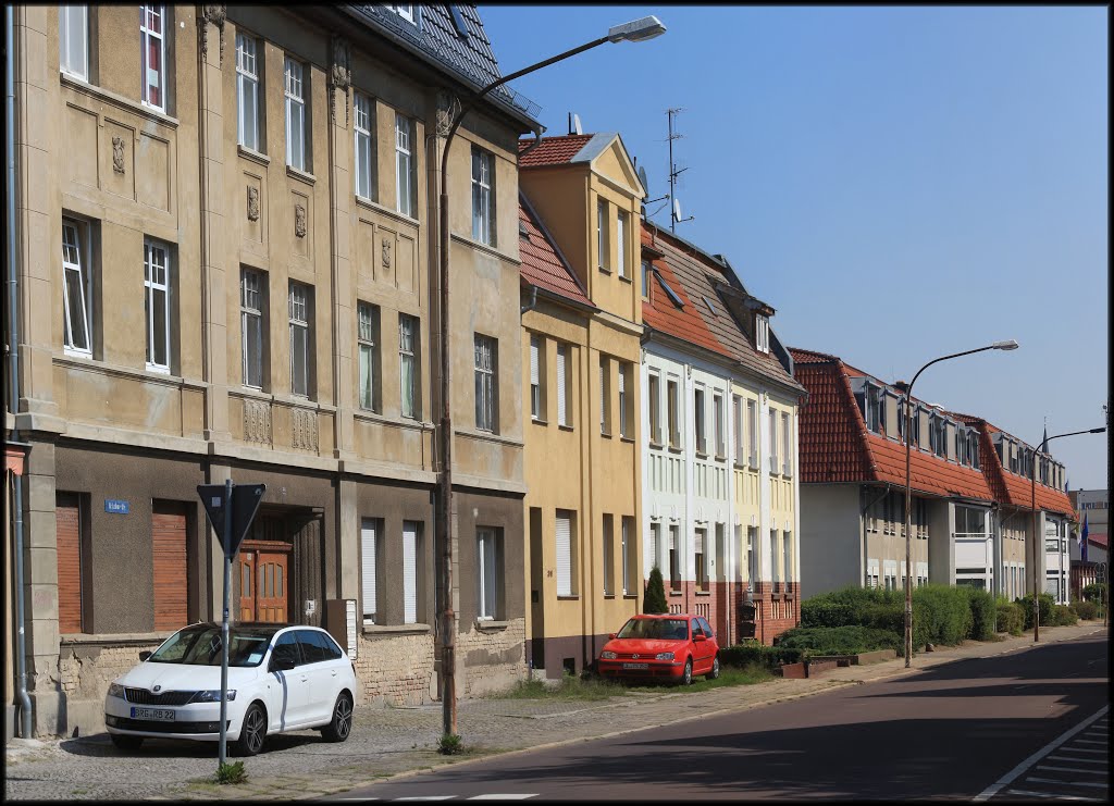 Burg bei Magdeburg, Martin-Luther-Straße by Der Burger JL