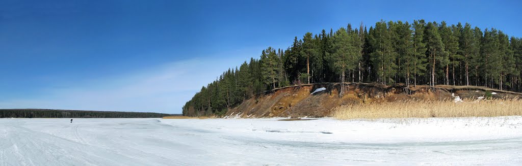 Шарканский мыс в марте. Панорама. by Eugene Sky