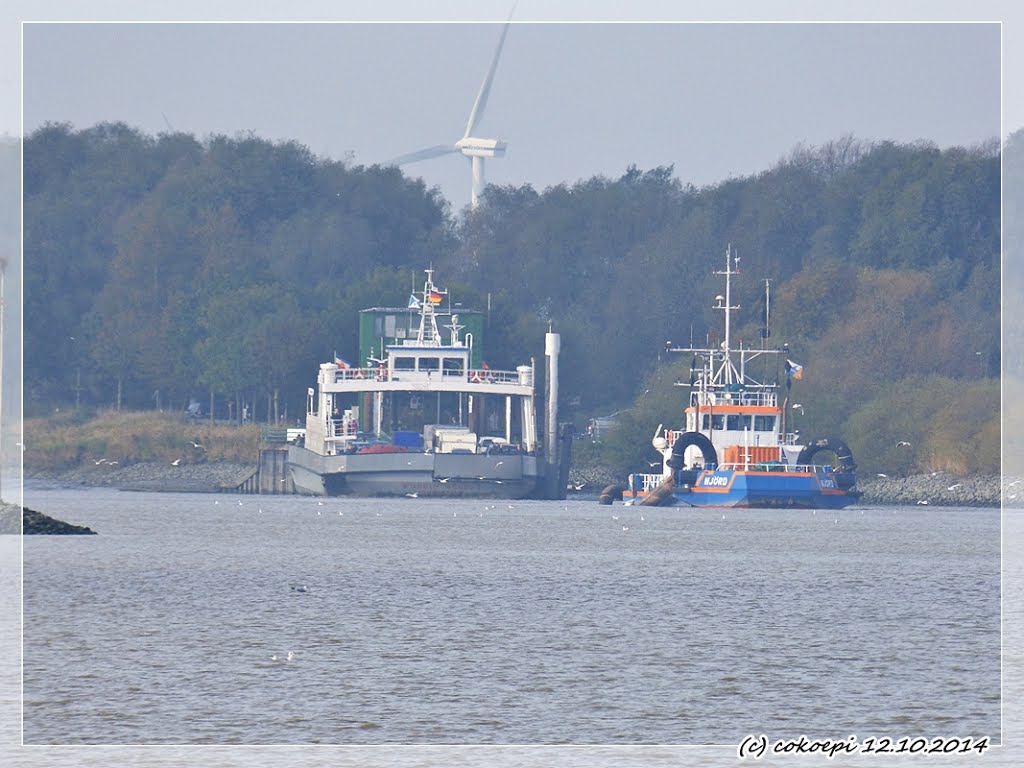 Fähre Glückstadt - Wischhafen by Ko Kö