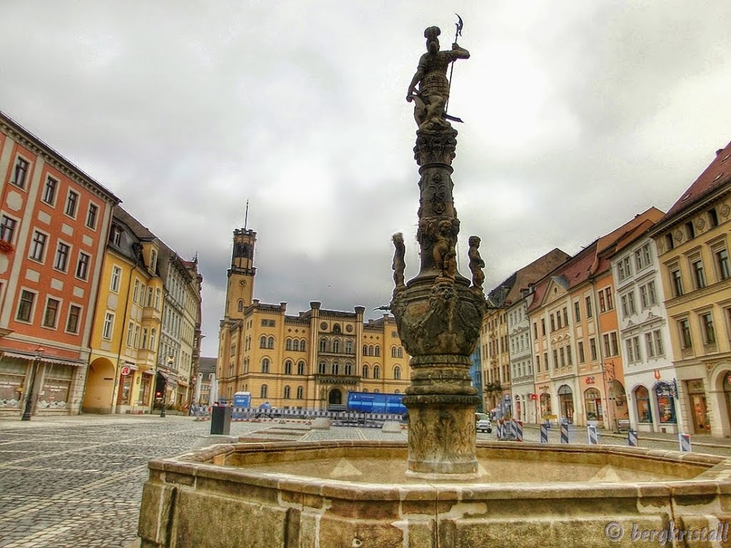 Vor dem Marsbrunnen by bergkristall Harz